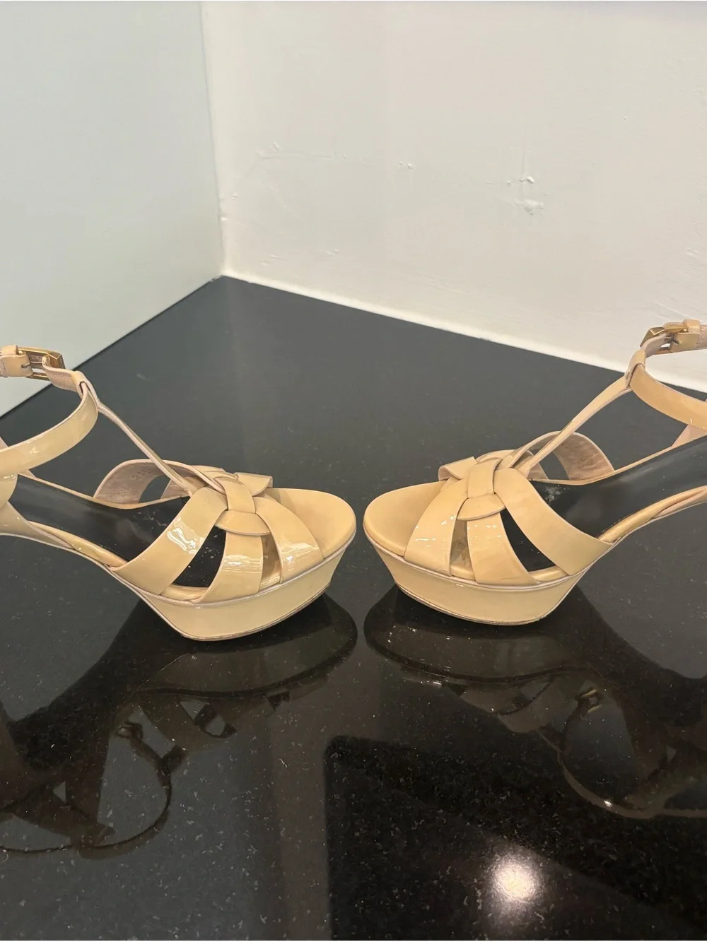 Saint Laurent patent leather